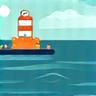 Ocean buoy icon
